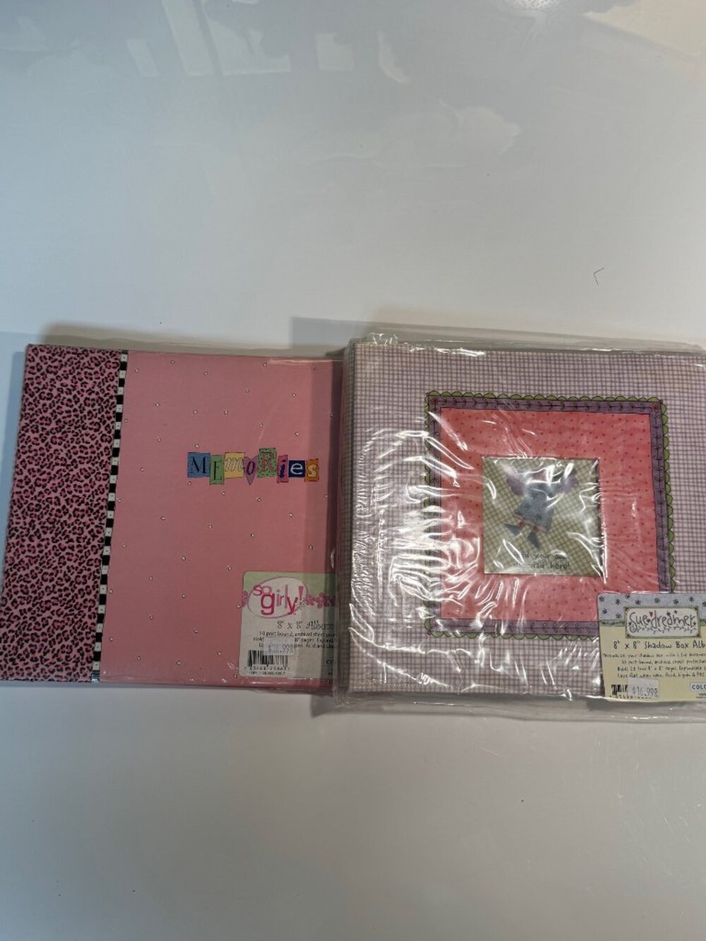 2 Large Scrap Books - New
